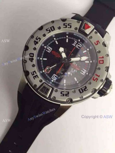 Replica Richard Mille Watch Stainless Steel Chronograph 7750